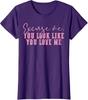 Excuse Me You Look Like You Love Me Funny V-Day Ladies' Crewneck T-Shirt