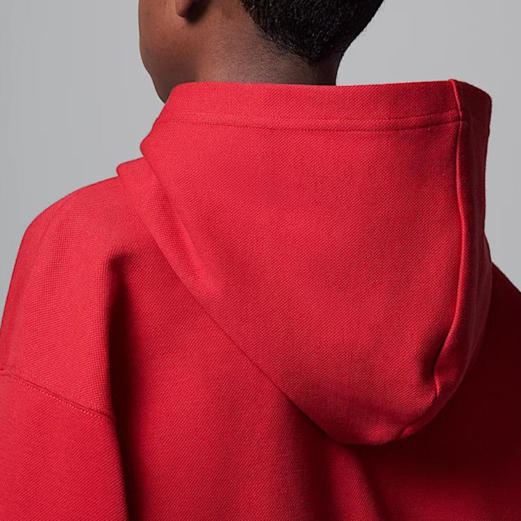 Jordan Новогодняя серия «Трансформация», модная универсальная толстовка с капюшоном с буквами и цифрами, детские толстовки красного цвета IF8909-687