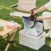 1pcs Aluminum Foil Insulated Cooler Bag Reusable Thermal Bag for Food Storage No Electricity Required Lunch Box Insulated