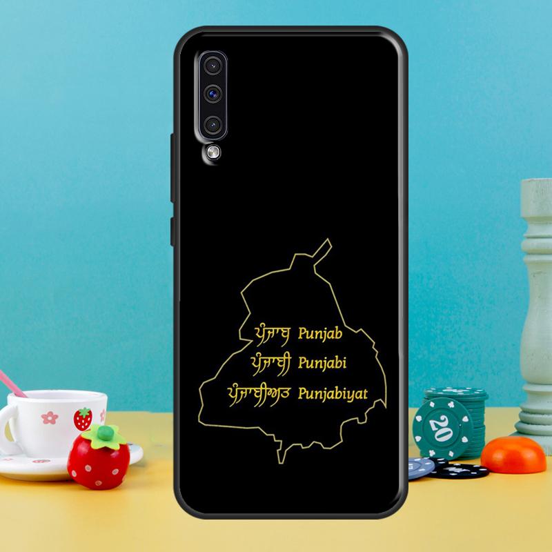 Punjab Map Outline Case For Samsung Galaxy A16 A56 A15 A22 A52 A32 A54 A14 A26 A36 A55 A35 A05 A06 A53 A33 A13