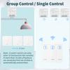 16A Tuya WiFi Smart Switch с пультом дистанционного управления RF433 1/2/3 Gang Wireless Wall Switch Mini Breaker Voice Control for Alexa Google