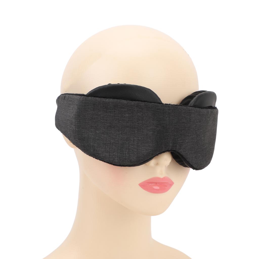 3D Contoured Eye Patch Light Blocking Memory Cotton Sleeping Eye Pad with Storage Bag