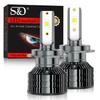 2Pcs 25000Lm Car Headlight H1 H4 H7 LED H8 H11 9005 HB3 9006 HB4 9012 Hir2 Led Bulbs Canbus Automobile Kit H7 Turbo Headlamp Fog Lamp 6000K White