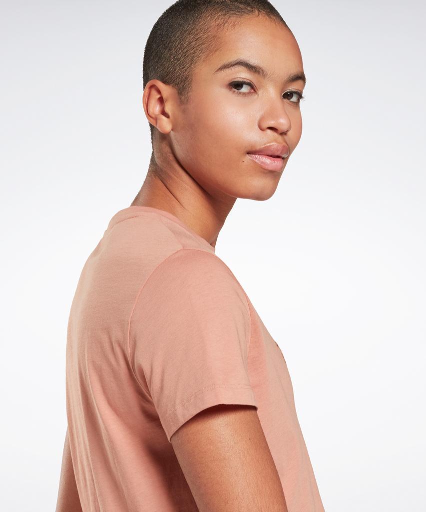 REEBOK Radicalm Q2 Printed T-Shirt - Coral / Hc4922