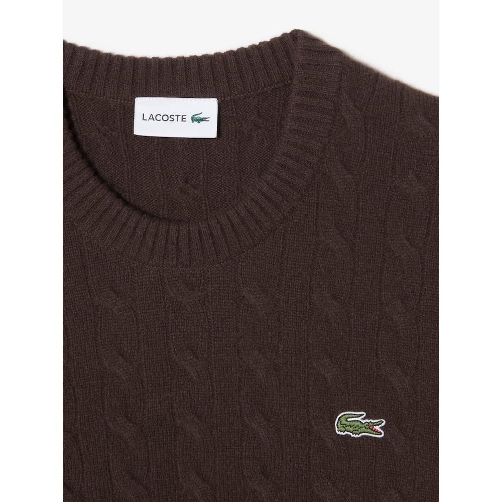 Lacoste Мужской кабельный пуловер Ah716e 54n Shi q2nAh716e 54nShi