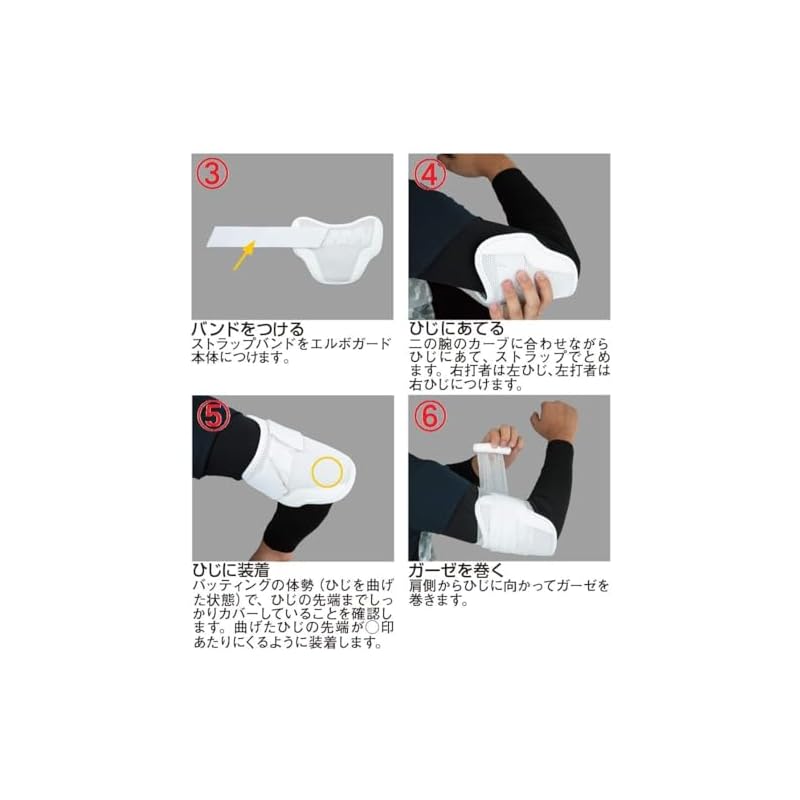 Защита локтя EvoShield, Совместима со школьным бейсболом, Двойная ременная защита локтя PROSRZ, Черная