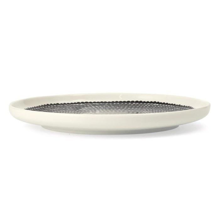 Marimekko RASYMATTO Plate 25cm White/Black