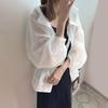 Легкая солнцезащитная куртка для женщин на молнии, рубашки с защитой от солнца, худи с длинным рукавом для тренировок с карманами