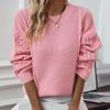 Women's Sweater Casual Twist Knit Sweater Autumn Winter New Pullover Sweater for Women