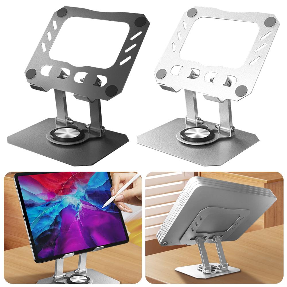 Foldable Laptop Bracket 360 Degree Rotation Tablet Holder Computer Base Stand Heat Dissipation