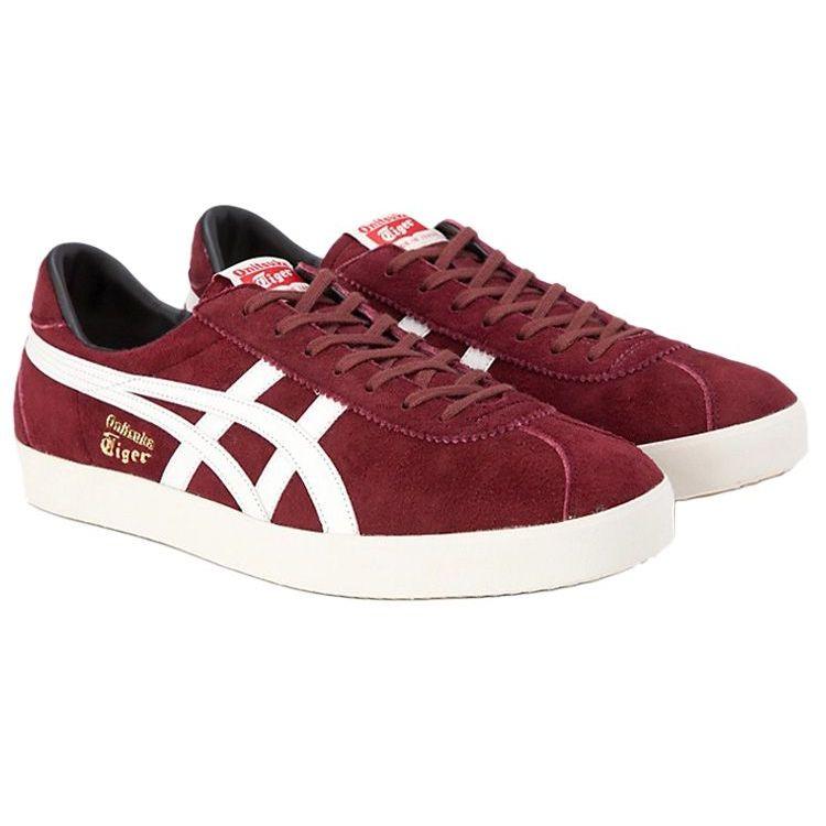 ONITSUKA TIGER Vickka Nm Удобные Универсальные Нескользящие Низкие Повседневные Кроссовки Унисекс Алый 1183B443-600