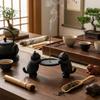 3D Printing Two Cats Incense Holder Minimalist Incense Stick Holder  Household