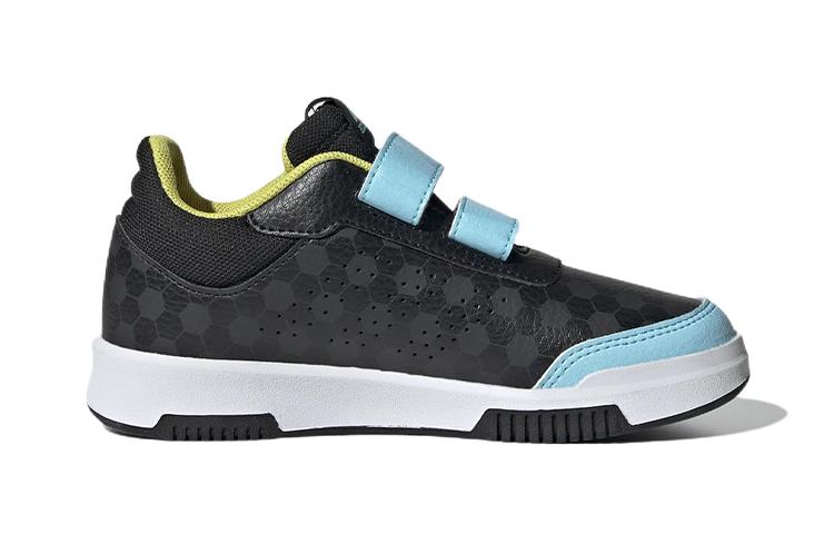 Disney x Adidas Tensaul Удобные Нескользящие Износостойкие Низкие Детские Скейтбордические Кроссовки Черные GZ1711
