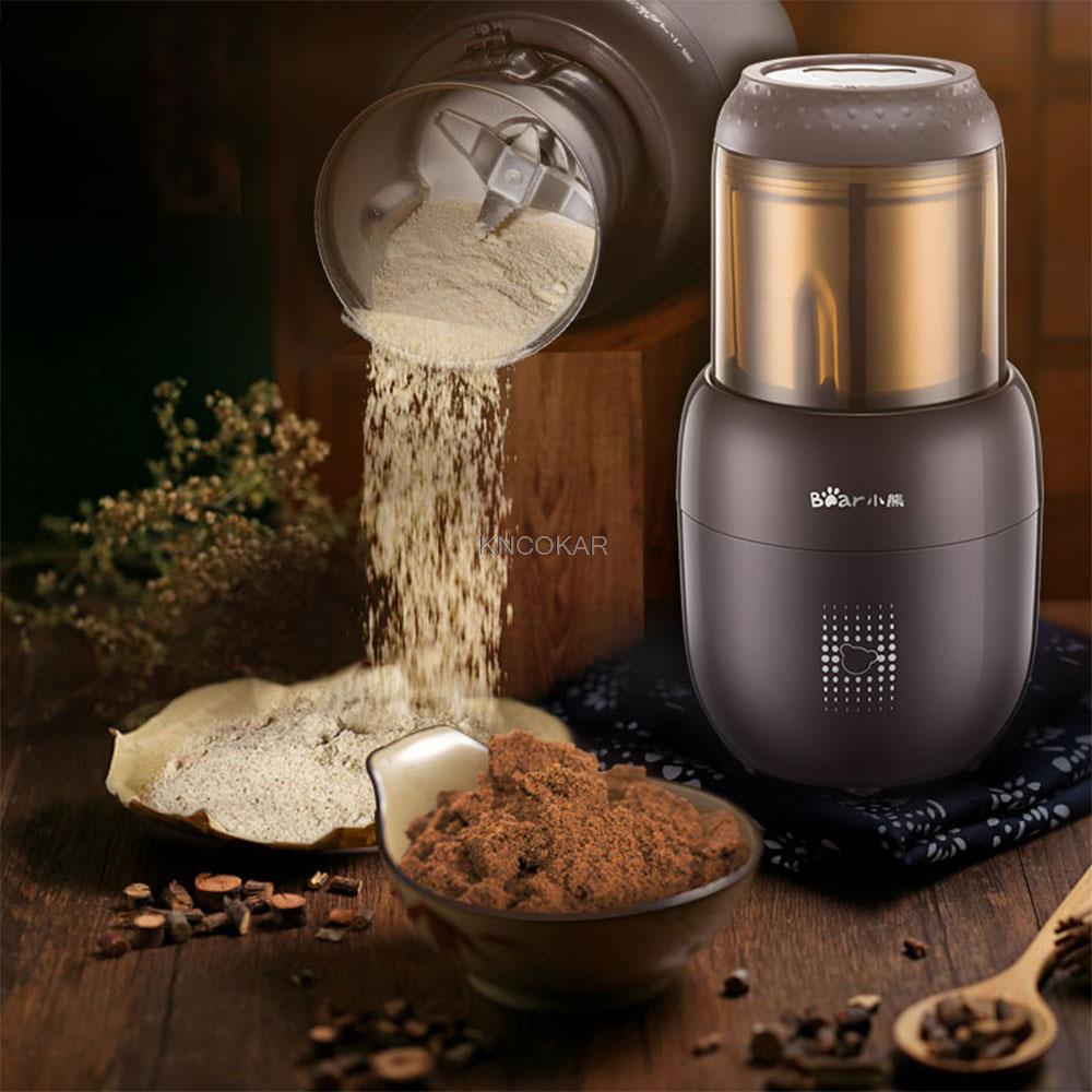 300W Beer Koffiemolen Elektrische Mini Huishouden Keuken Tool Draagbare Koffieboon Grinder Bean Spice Maker Slijpmachine
