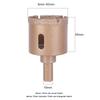 1Pcs 6-60mm Glass Hole Saw Diamond Coated Drill Bits Drilling Crown for Tile Marble Ceramic Power Tools Bits Set