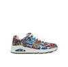 Men's Uno Sneakers - Color Doodle 183500, Mlt Colorful
