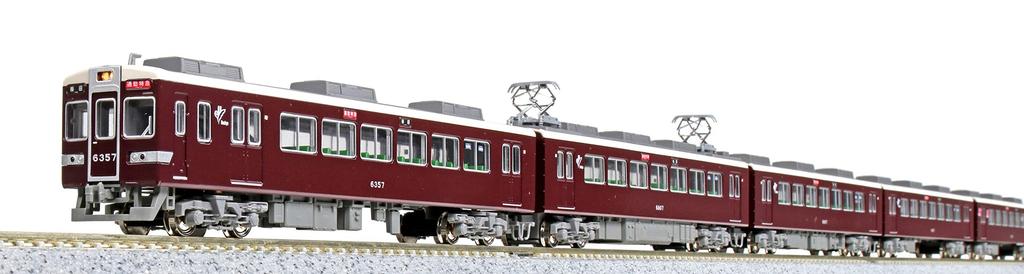 KATO N gauge Hankyu серия 6300 с маленьким окном 8-вагонный набор 10-1436 Железнодорожная модель поезда