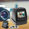 Protable Negative Film Scanner 35/135mm Slide Film Converter Photo Digital Image Viewer with 2.4" LCD Build-in Editing Software