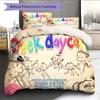 Craig Quest Bedding Quilt Set Quilt Cover Pillowcase Home Decoration Birthday Gift (1 * duvet cover + 2 * pillowcase, without core)