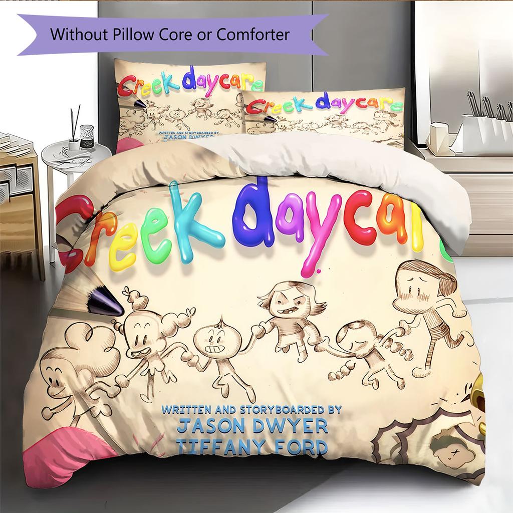 Craig Quest Bedding Quilt Set Quilt Cover Pillowcase Home Decoration Birthday Gift (1 * duvet cover + 2 * pillowcase, without core)
