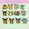 Cute Cartoon Pikachu Pokemon Metal Badge For Pet Lovers Creative And Stylish Pin Accessory