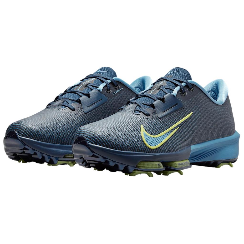 Nike Кроссовки унисекс Air Zoom Infinity Tour 2 Golf Armory Navy Синие Дымчато-голубые Лимонно-желтый HQ2158-400