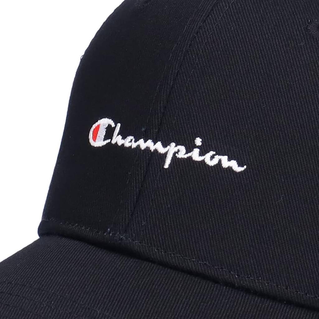 Champion Kids' Twill Logo Mesh Cap, Black, 55 cm