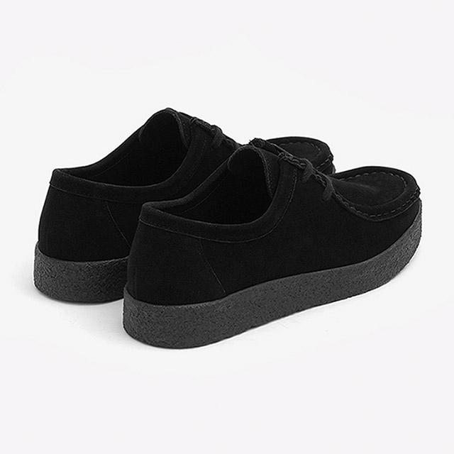 [PASCOROZEN] MS1600-BK Bellon 2 Hole Wallaby Derby Shoes, MS1600-BK, 7000026480, популярная корейская обувь