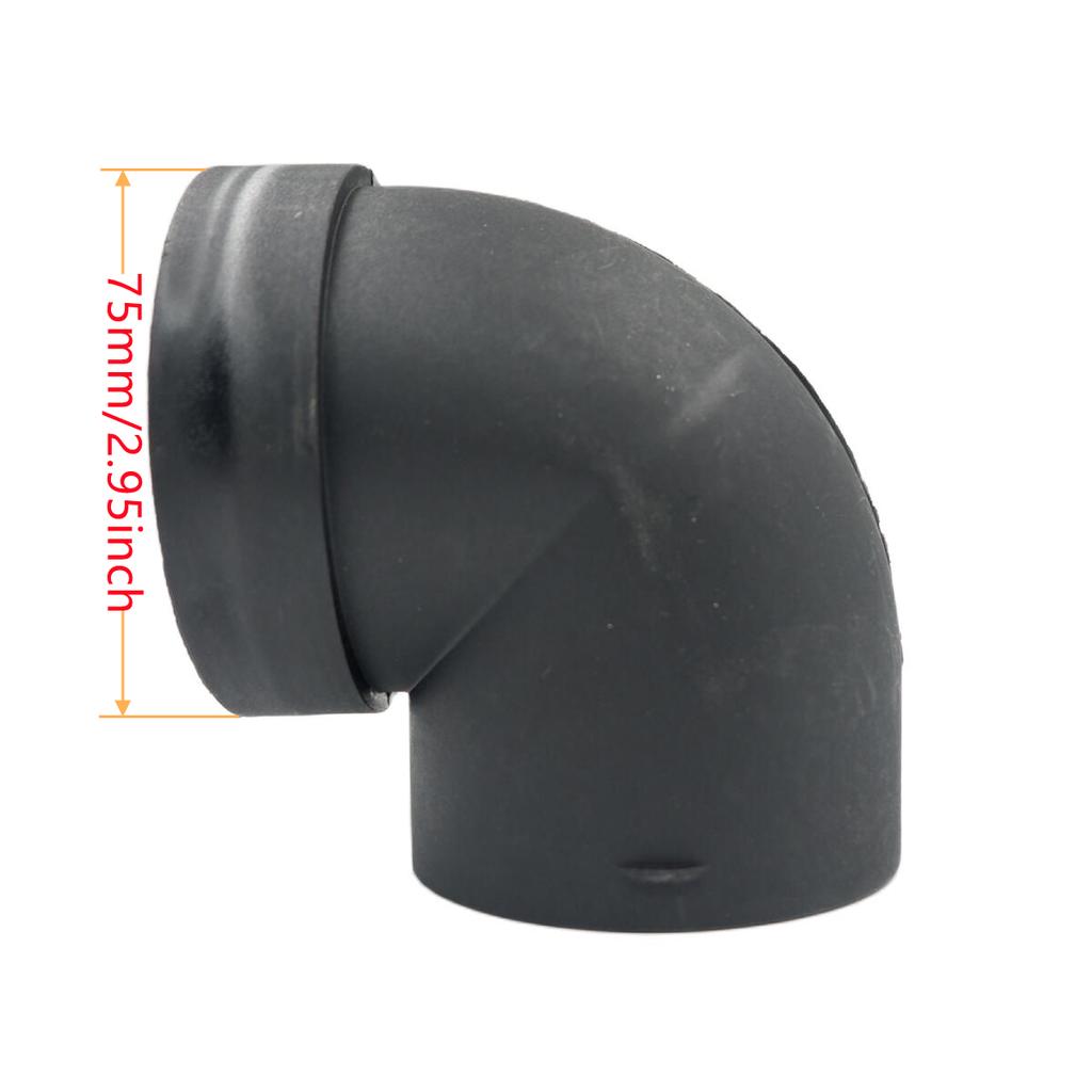 42мм 60мм 75мм Воздуховод Y T L Плоский элемент Колено Патрубок Выход Выхлоп Соединитель Дизельный отопитель Для Автомобиля Каравана Кемпера