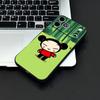 Fashion Cute Cartoon Pucca Phone Case For IPhone 17 Air 16 E Pro Max 15 14 13 Mini 12 Pro 11 Max Plus Black Soft Shell