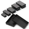 9 Sizes ABS Plastic Electronic Project Box High Quality Black Instrument Case Enclosure Boxes Waterproof Cover Project Practical