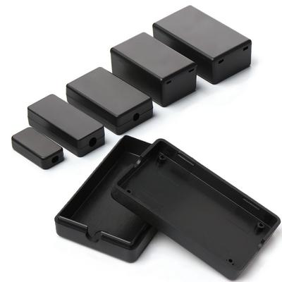 9 Размеров ABS Пластиковая Электронная Проектная Коробка Высокое Качество Черный Корпус для Прибора Коробки Корпус Водонепроницаемая Крышка Проект Практичный