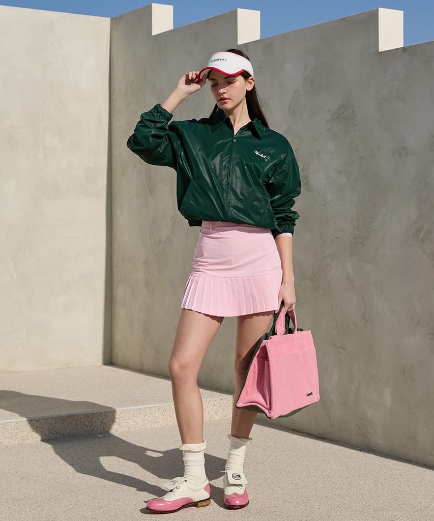 Kandini Pink/Green Terry 2-Way Bag