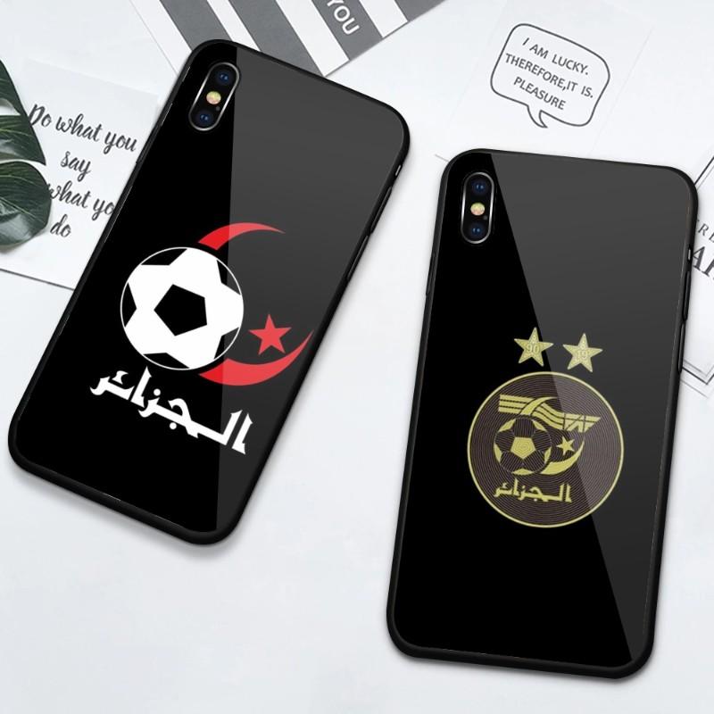 Чехол для телефона FAF Albania DZ для iPhone 13 12 11 XS X 8 7 6 Plus Mini Pro Max SE, черный, из поликарбоната, TPU, из стекла