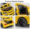 Масштаб 1:32 Mitsubishi Lancer Evolution IX Спортивный автомобиль Игрушечная модель Открывающиеся двери Оттягивание назад Амортизация Транспортные средства Хобби Украшения
