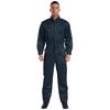 Mens Pure Cotton Jumpsuit Stand Collar Design Long Sleeve Front Zip Overalls Work Uniform Coveralls
