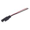 Male Battery Charger SAE Connector Extension Cable Quick Disconnect Plug Wire Harness 12V