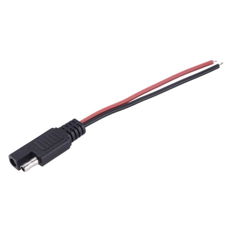 Male Battery Charger SAE Connector Extension Cable Quick Disconnect Plug Wire Harness 12V