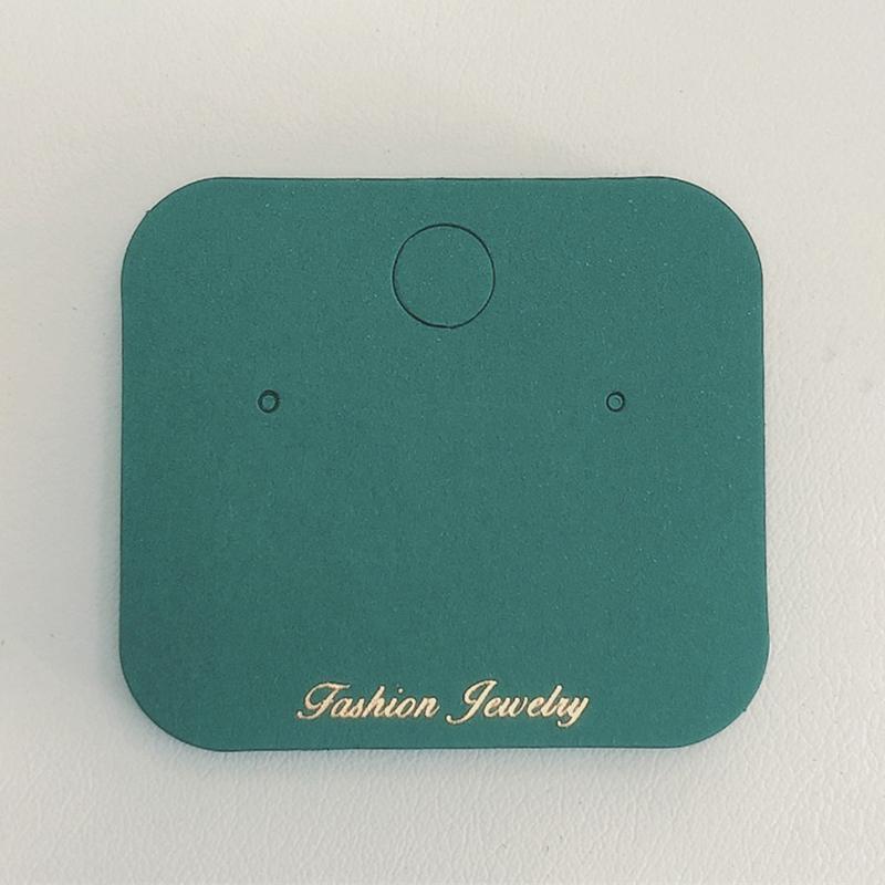 50 шт. простых бумажных этикеток, подарочные бирки ручной работы, бирки для ювелирных изделий, заколки для волос, аксессуары для волос, складная упаковочная карточка