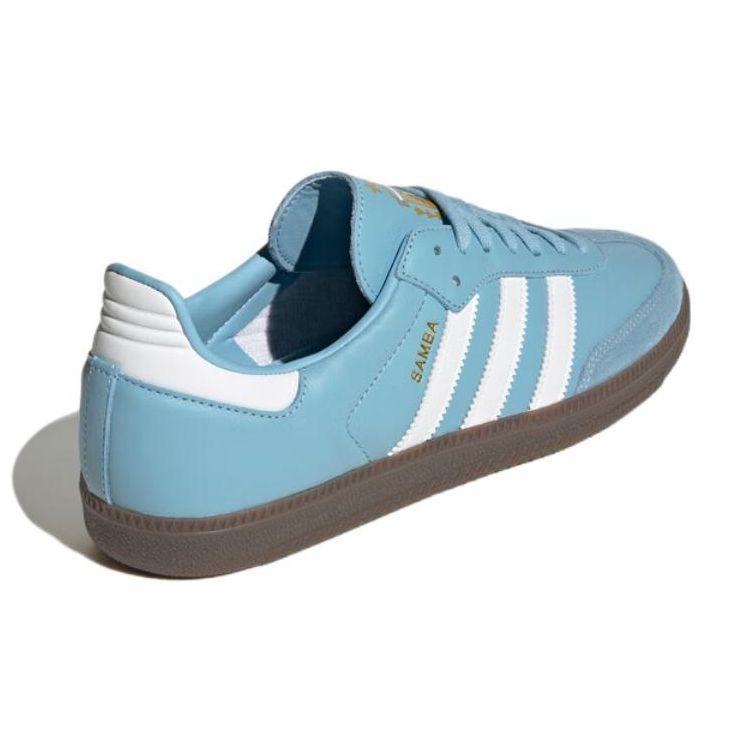 adidas Мужские кроссовки Samba Team Argentina Синие, прозрачно-синие, облачно-белые HQ7037