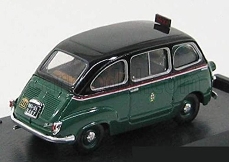 Blum Scale Fiat 600 Multipla Миланское такси 1955 BRUMM FIAT 600 MULTIPLA TAXI MILANO 1/43