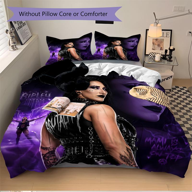3Pcs River Ripley Brutality Reigns Bedding Sets For All Sizes New 3D Printed Bed Cover Comforter Duvet Cover Pillowcase Bedroom Decoration