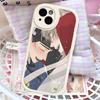 Чехол для телефона Аниме «Дерево без корней» Для iPhone 16 15 14 13 12 11 Pro Max Plus Ударопрочный кожаный чехол