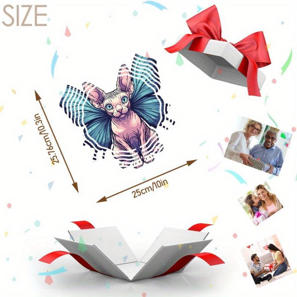 Butterfly Wing Cat Metal Wind Chime 3D Mandala Design Outdoor Garden Decor No Batteries Soothing Wind Powered Hanging Ornament for Patio Balcony