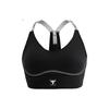Ss23 Rock Johnson Infinity Logo Print Medium Intensity Sports Bra Женское нижнее белье Черный 1373590-002