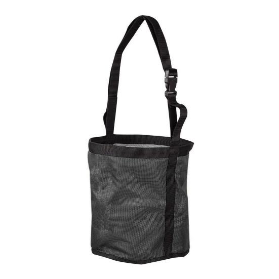 Кормушка для лошадей, прочная сетчатая кормушка для лошадей с регулируемым ремнем, намордник для лошадей, ведро для кормления зерном, порошковыми добавками