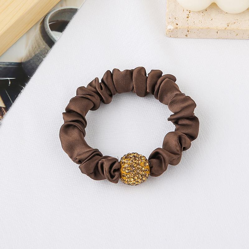 1/4 шт ткань резинка для волос со стразами резинка для волос аксессуары для волос резинка