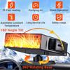 12V Car Heater Electric Heating Fan 360 Degree Rotary Base Portable Electric Dryer Windshield Defogging Demister Defroster