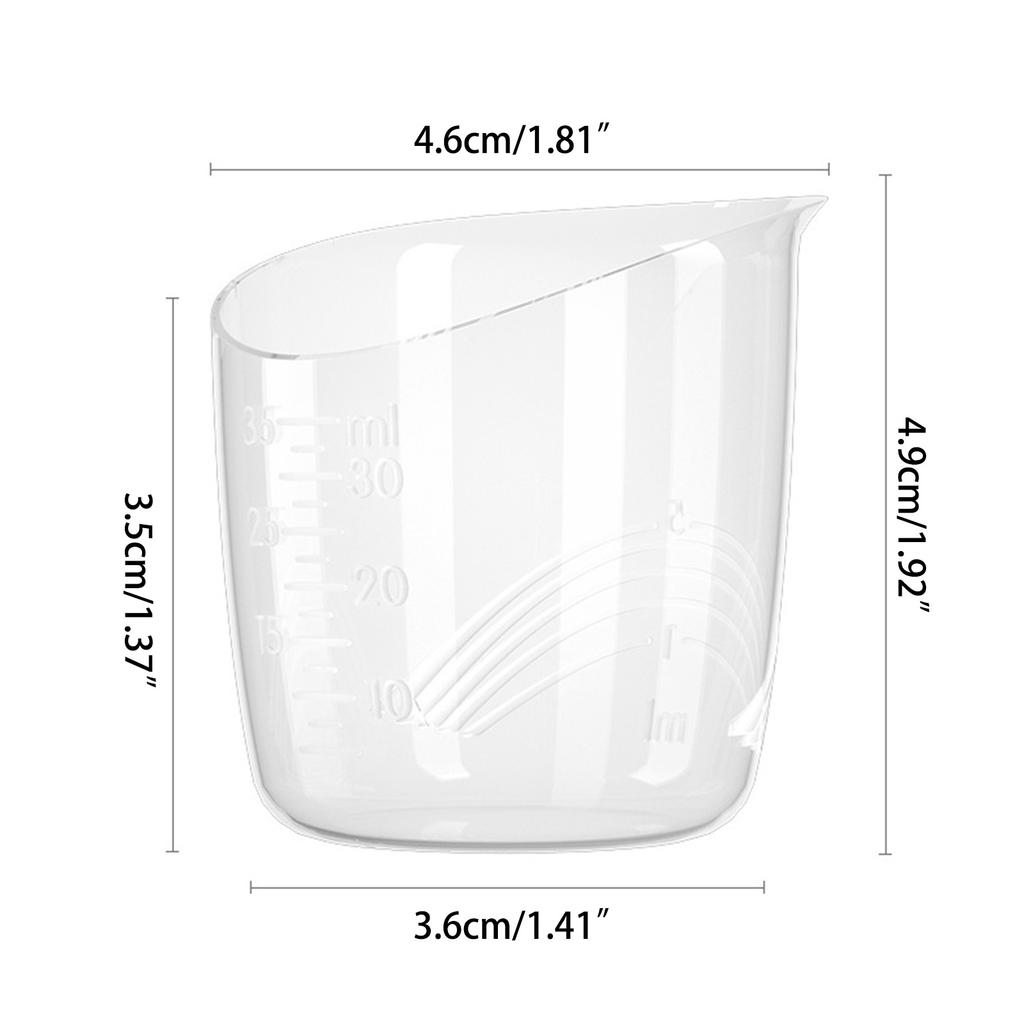 4 шт. 35 мл поильник для кормления новорожденных, бутылочка для кормления младенцев, удобная для путешествий, молочная смесь, защита от удушья для кормящих мам