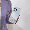 Роскошный светящийся блестящий чехол для телефона Quicksand для iPhone Liquid Sand Прозрачная мягкая задняя крышка